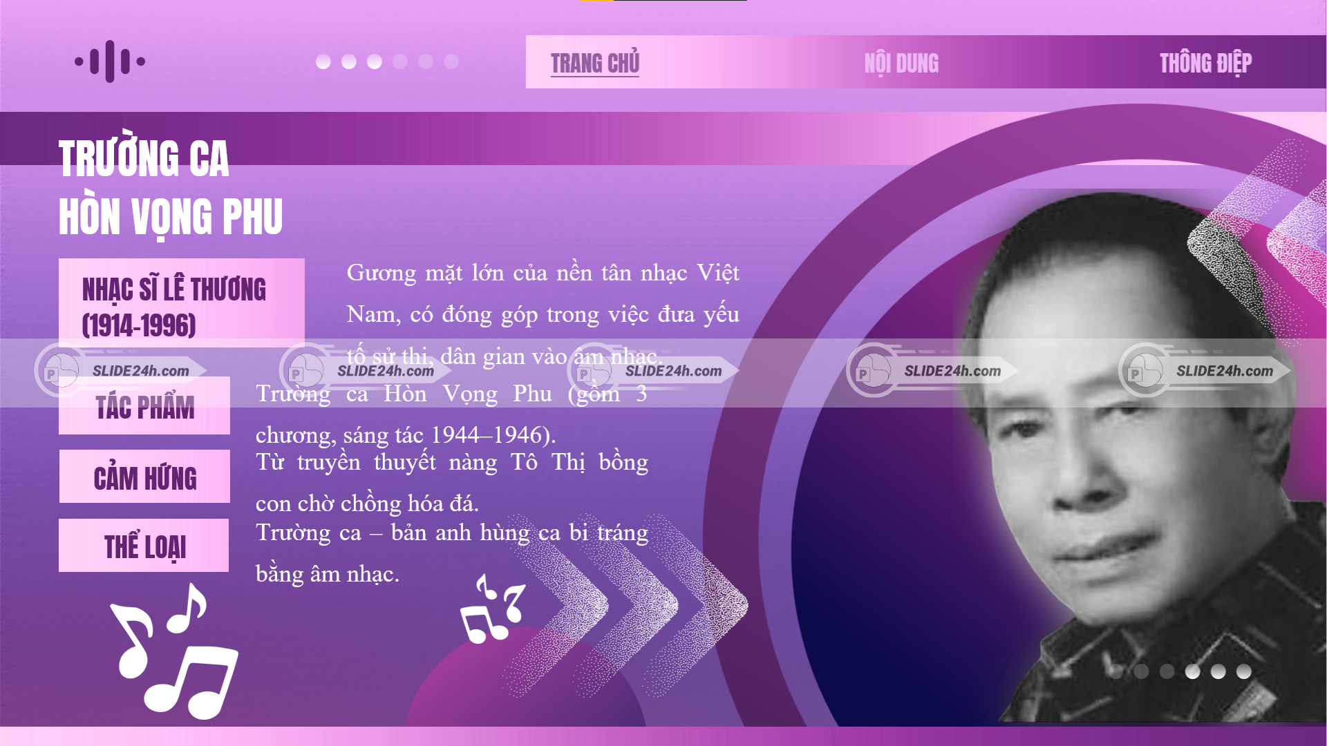 nhạc sĩ lê thương tác giả trường ca hòn vọng phu tân nhạc việt nam
