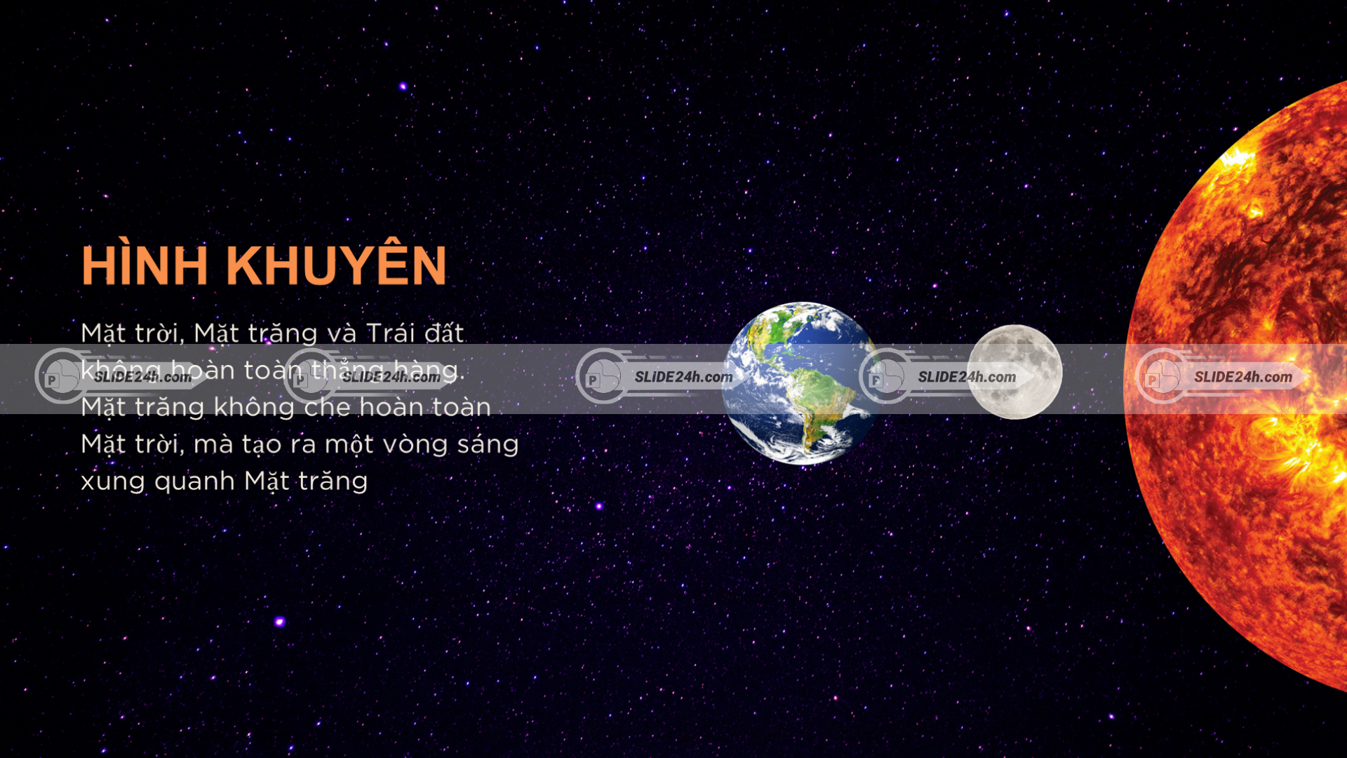 Nhật thực hình khuyên.