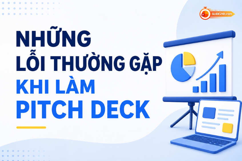 những lỗi thường gặp khi làm pitch deck