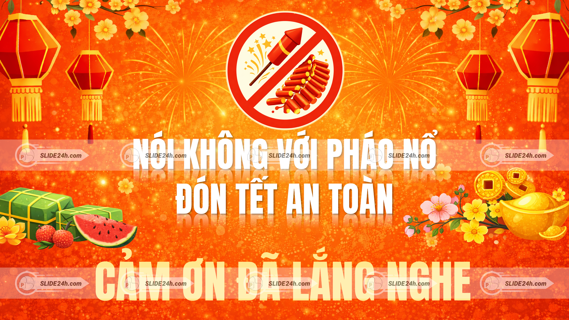 nói không với pháo nổ đón tết an toàn