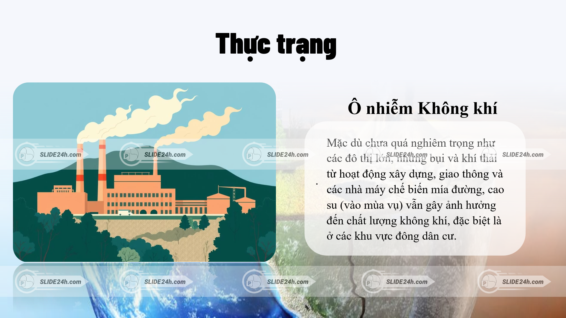 ô nhiễm không khí do khí thải nhà máy và hoạt động công nghiệp tại tây ninh