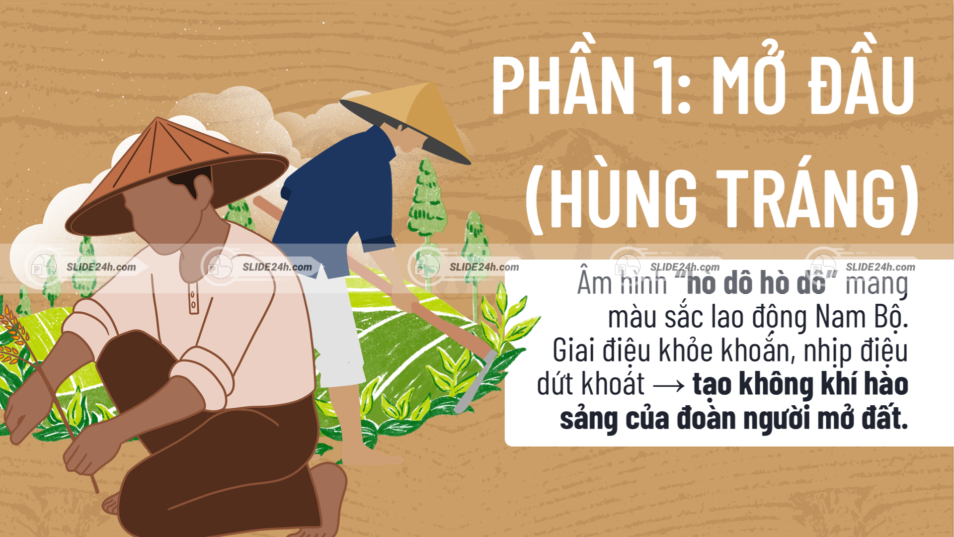Phần mở đầu hùng tráng của bài hát về con người phương Nam đi mở cõi.