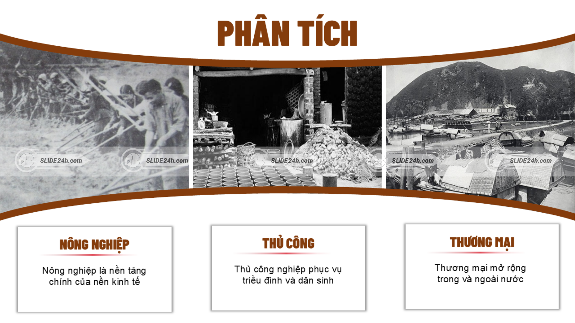phân tích kinh tế xã hội thời lý nông nghiệp thủ công nghiệp và thương mại