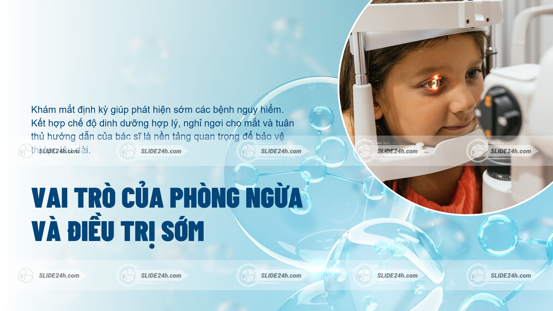 Phòng ngừa và điều trị các bệnh về mắt