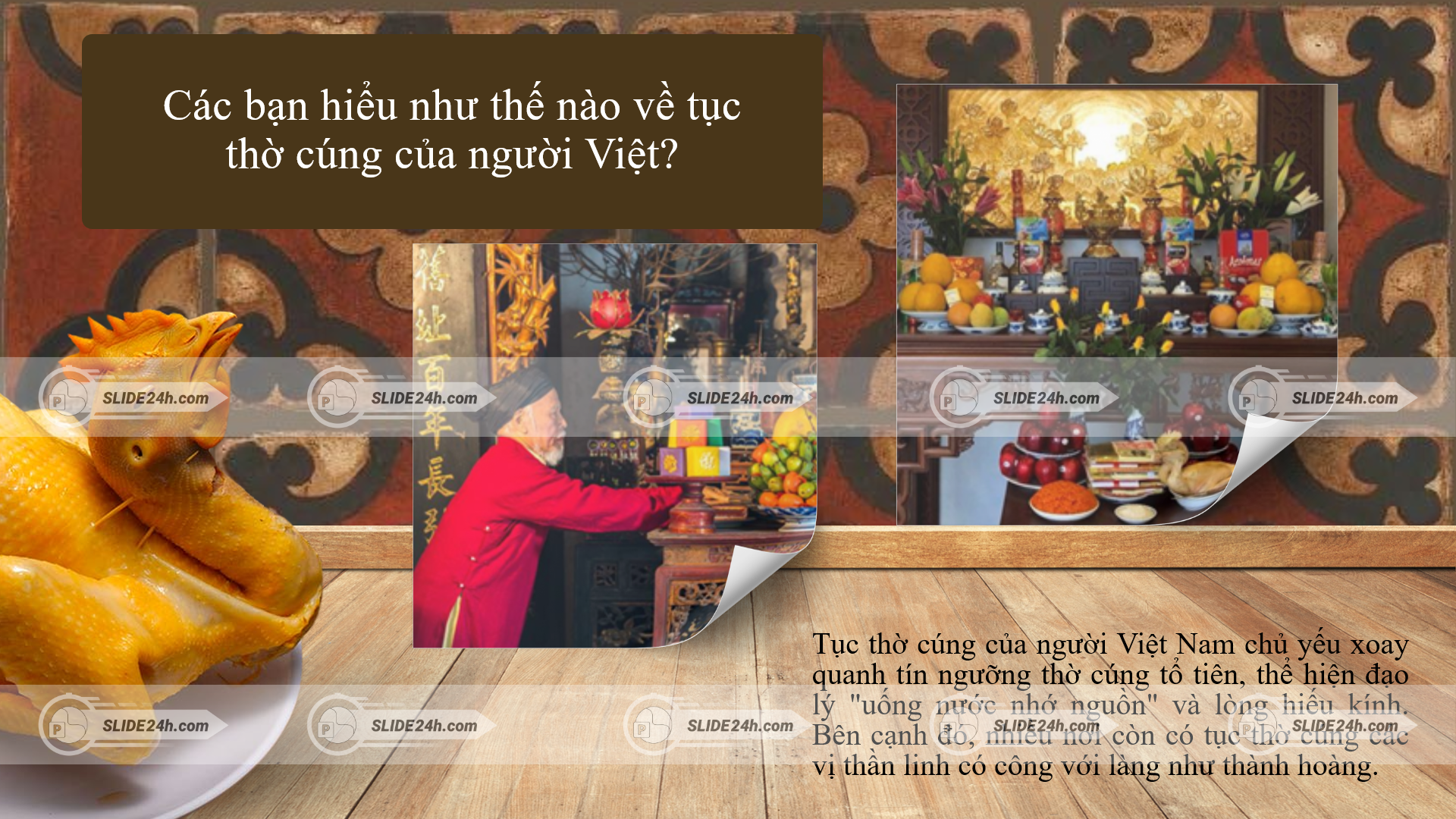 phong tục thờ cúng của người Việt