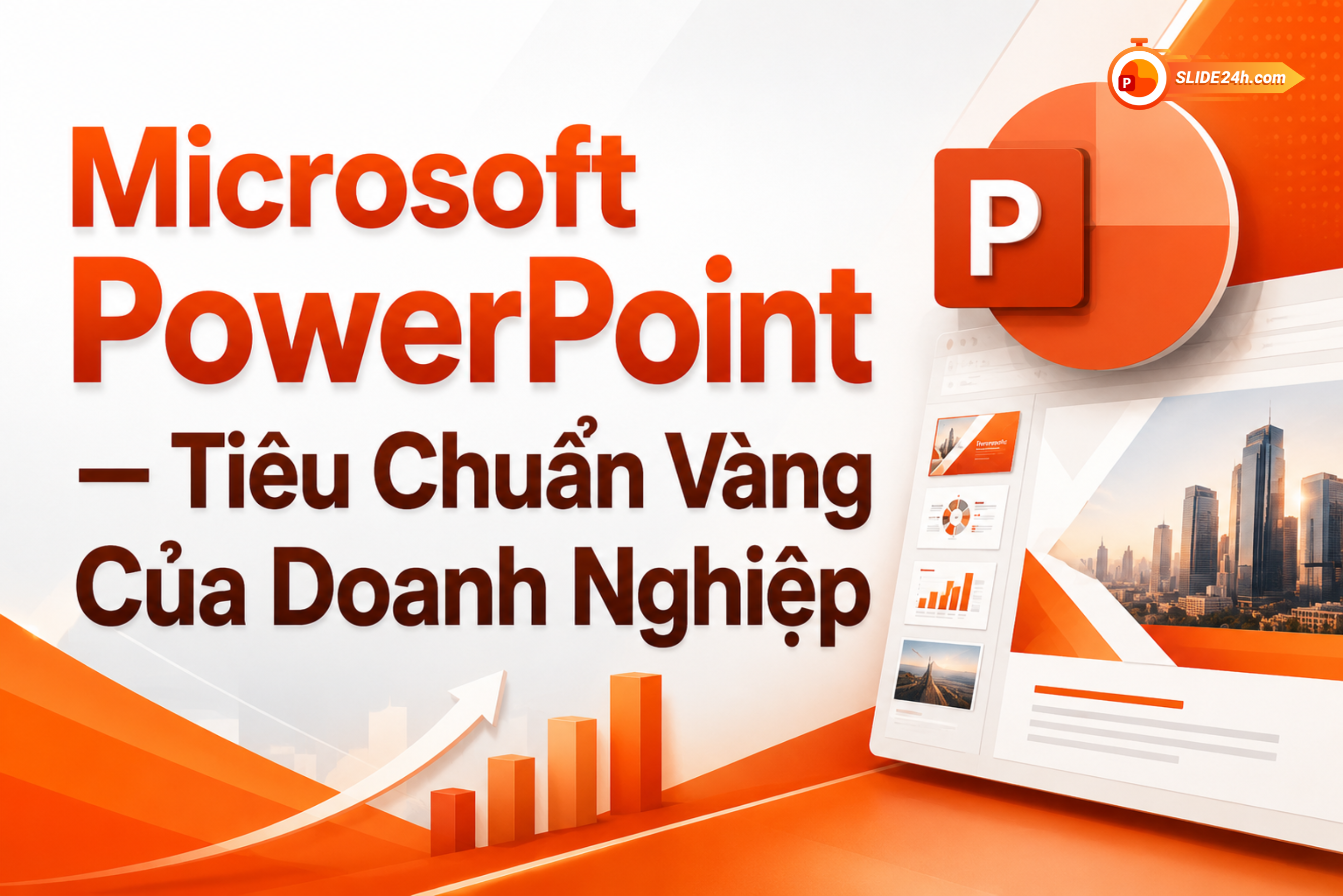 powerpoint công cụ thiết kế slide cho doanh nghiệp lớn