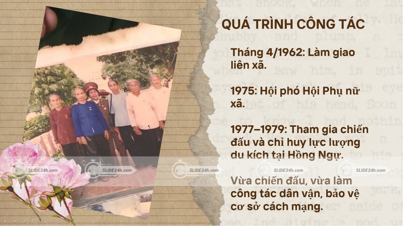 quá trình công tác