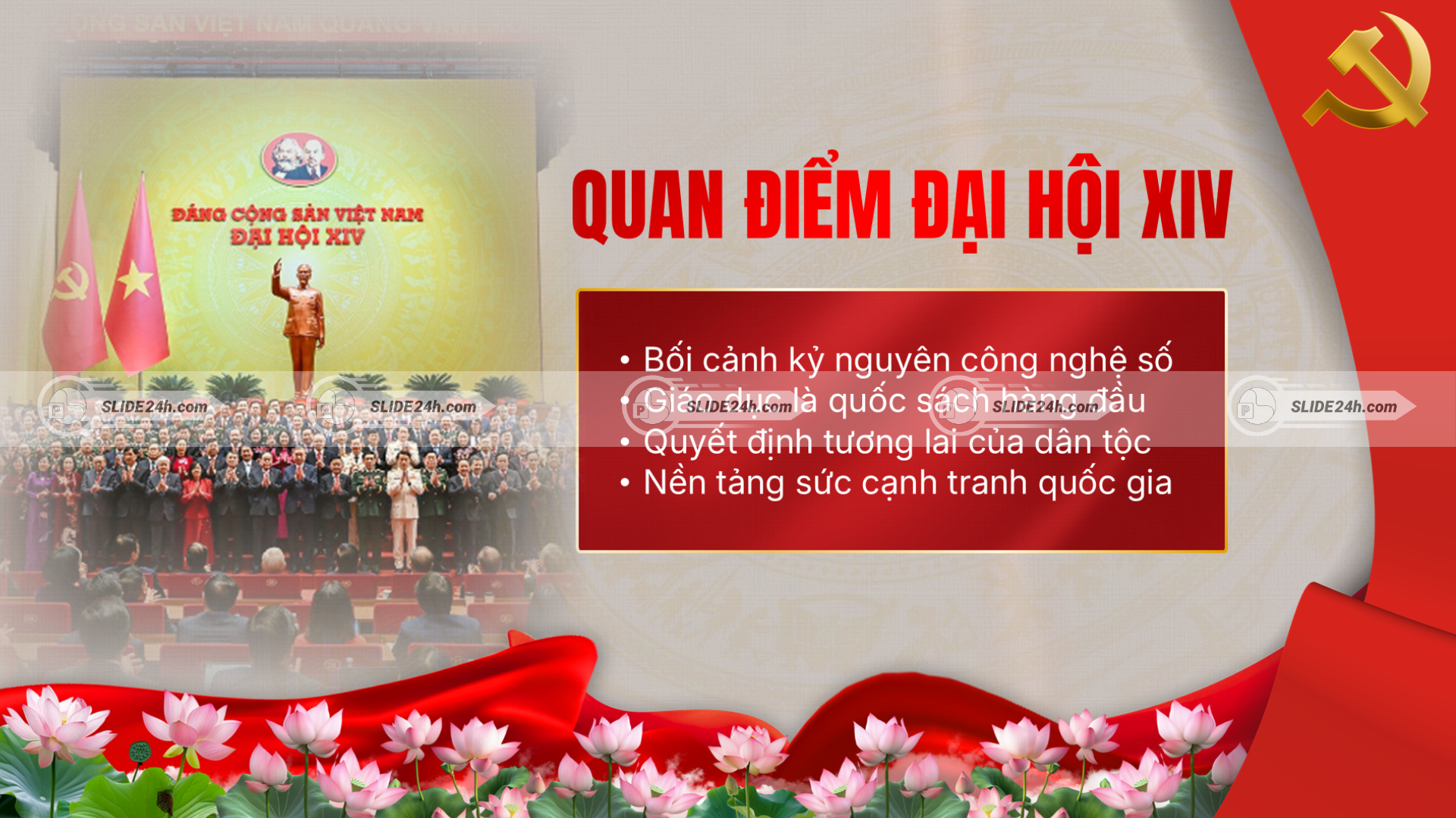 Quan điểm Đại hội XIV về giáo dục và đào tạo trong kỷ nguyên công nghệ số.
