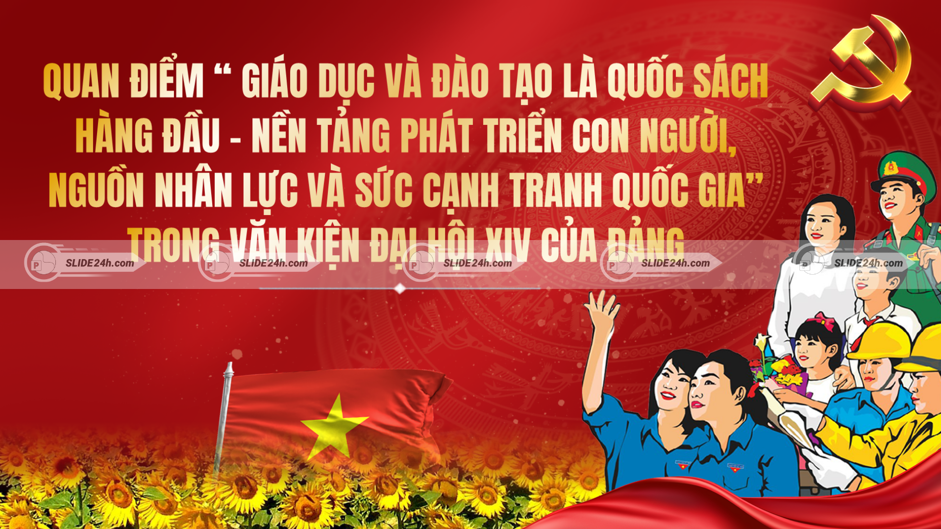 Quan điểm giáo dục và đào tạo là quốc sách hàng đầu trong Văn kiện Đại hội XIV của Đảng.