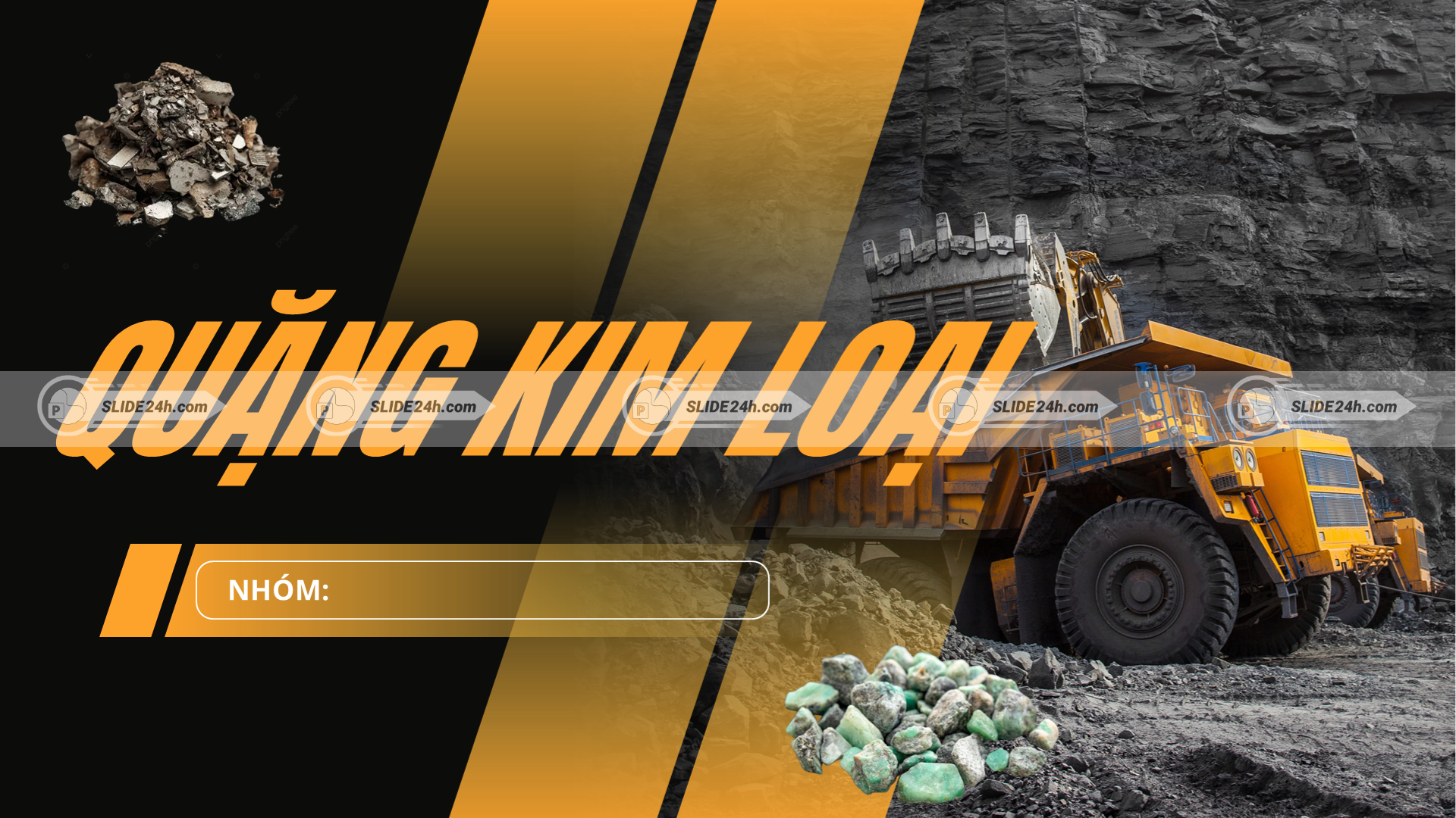 Quặng kim loại như một loại khoáng sản có giá trị lớn, giữ vai trò nền tảng trong sản xuất công nghiệp.
