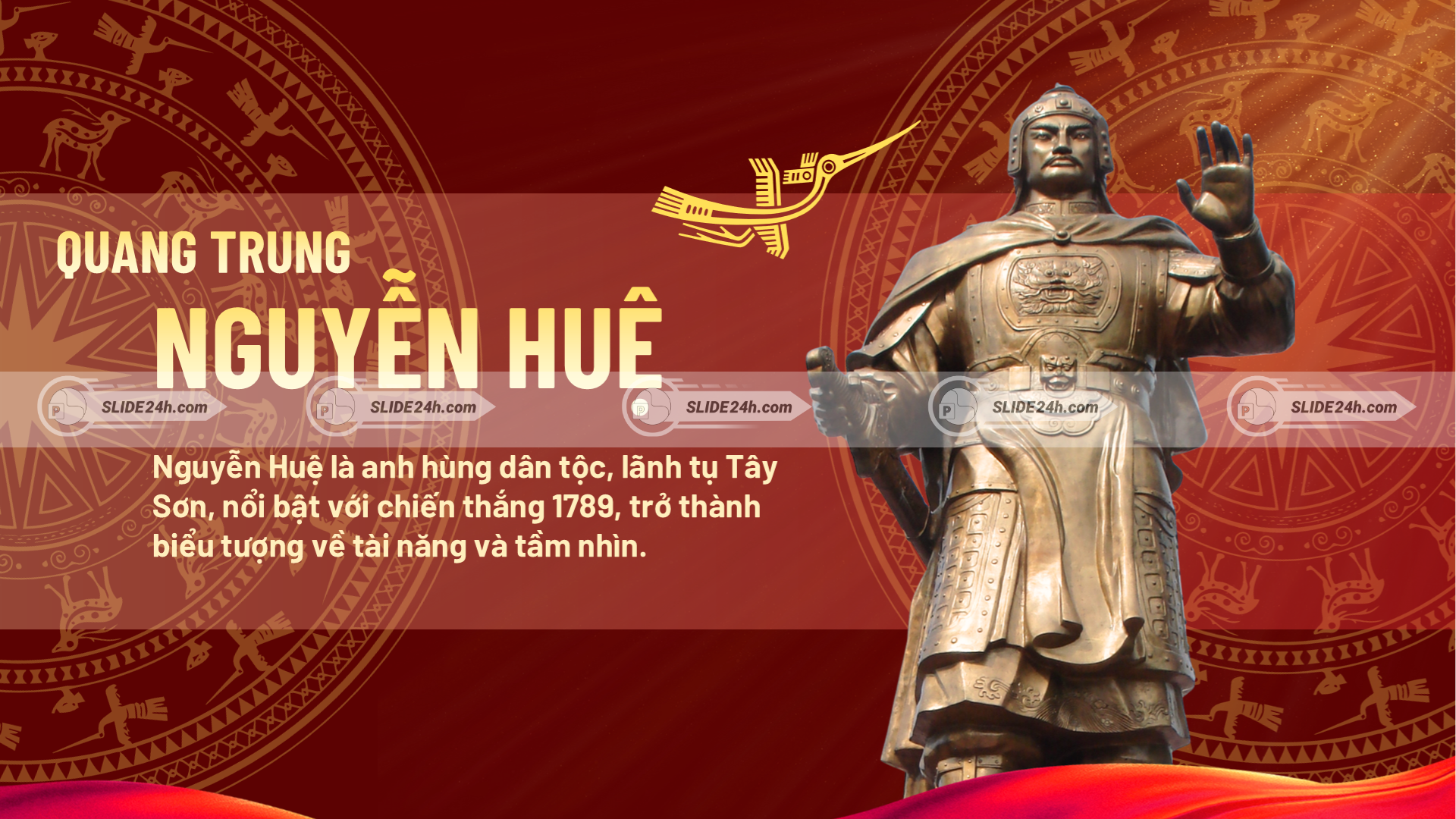 Quang Trung - Nguyễn Huệ với tài thao lược và tầm nhìn quân sự kiệt xuất.
