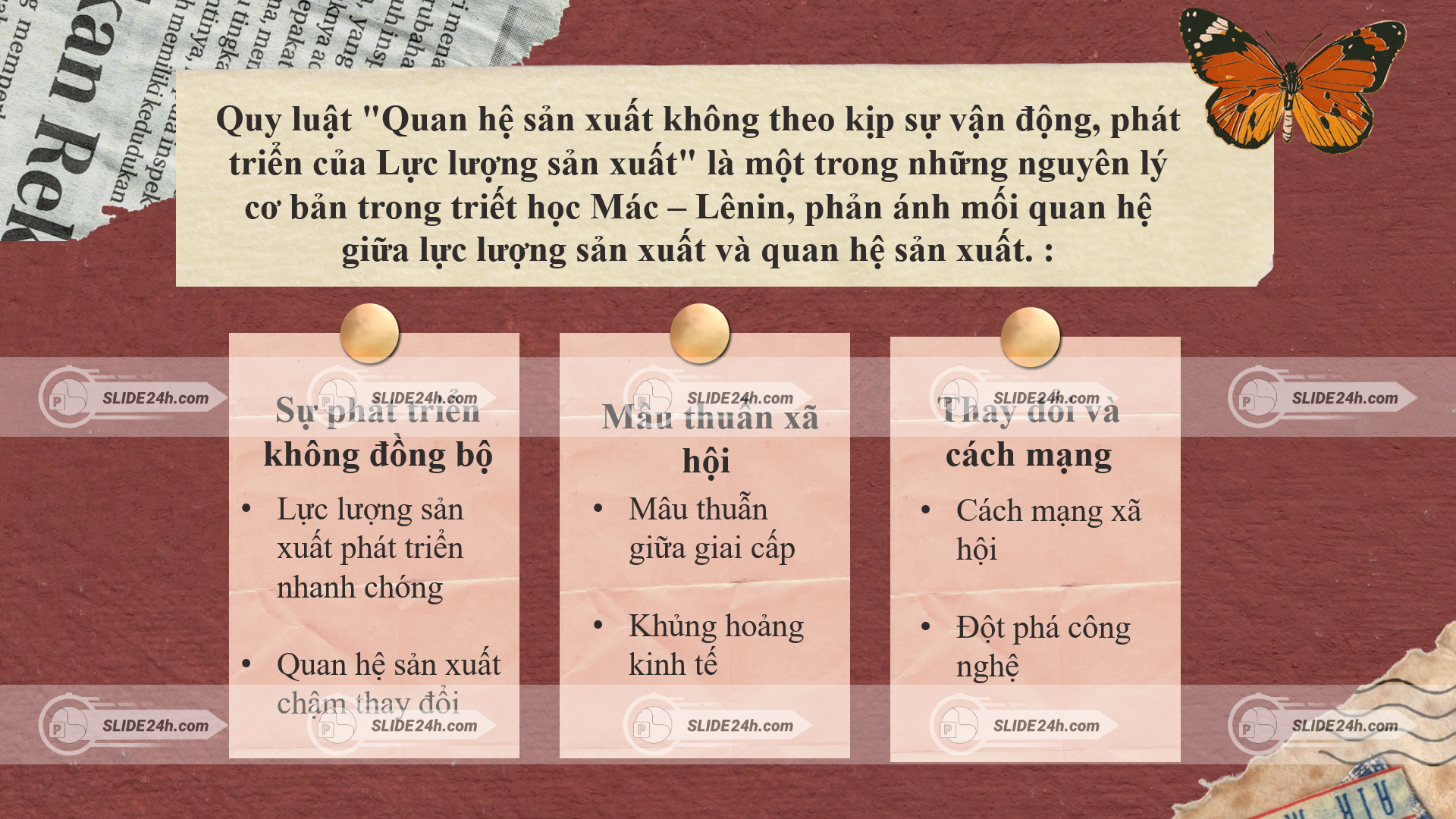 Quy luật cơ bản của triết học Mác - Lênin