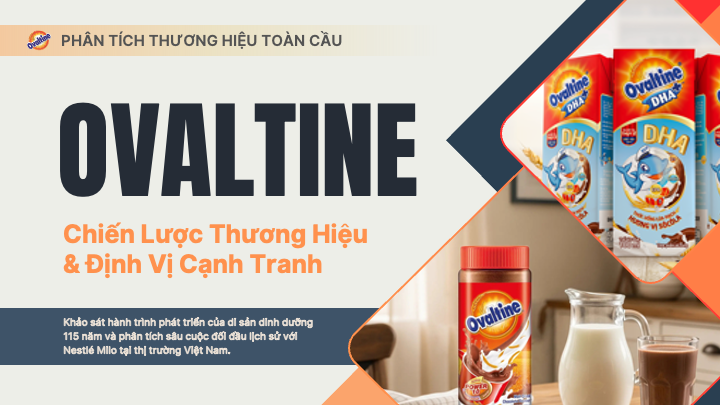 slide bìa phân tích chiến lược thương hiệu ovaltine