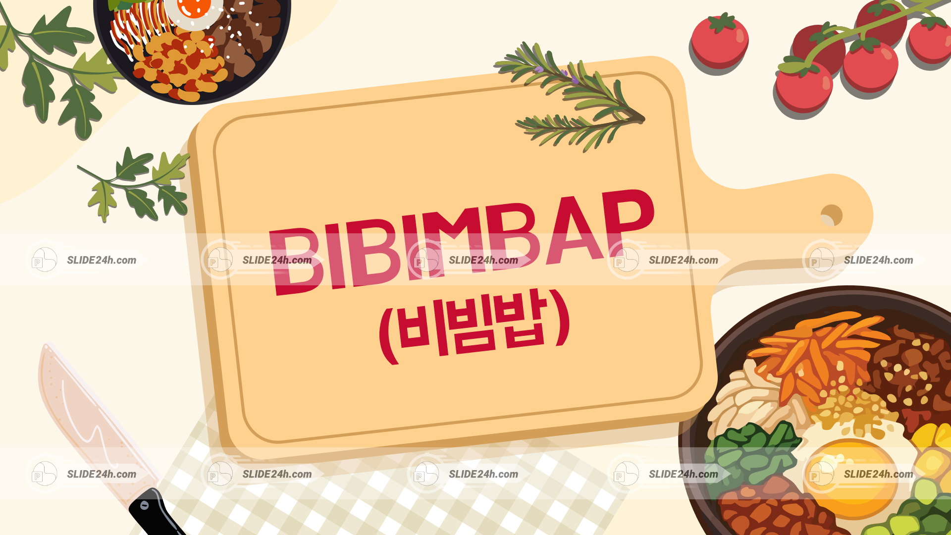 Slide Bibimbap