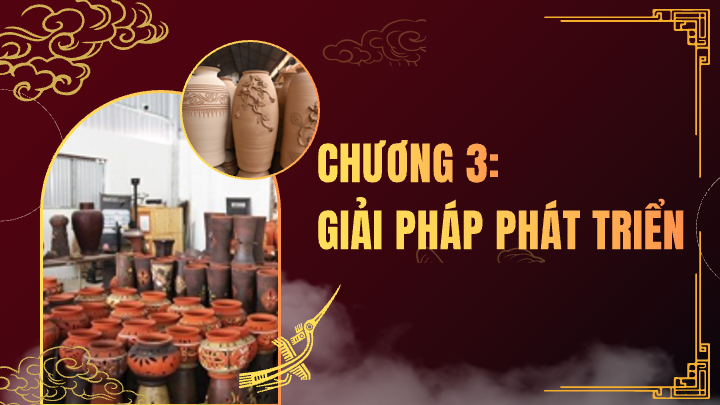 slide chương 3 giải pháp phát triển làng gốm Phù Lãng với bình gốm đỏ
