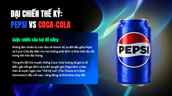  slide đại chiến pepsi và coca cola của pepsico