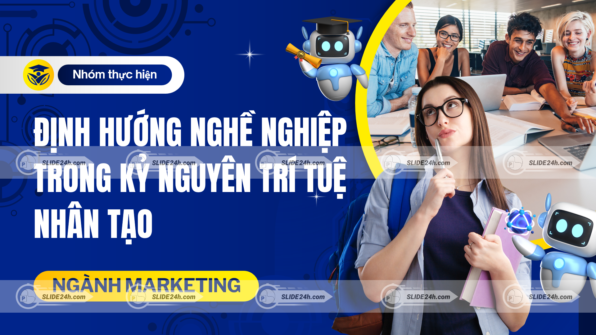 Slide Định hướng nghề nghiệp trong kỷ nguyên trí tuệ nhân tạo ngành Marketing
