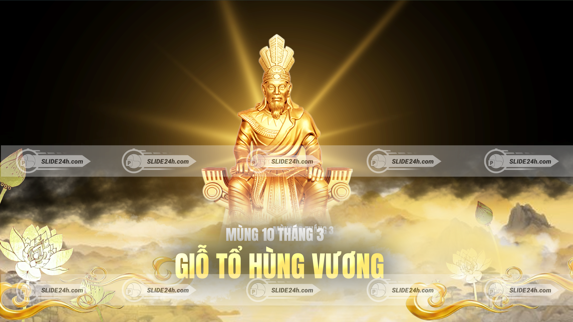 Slide giỗ tổ Hùng Vương