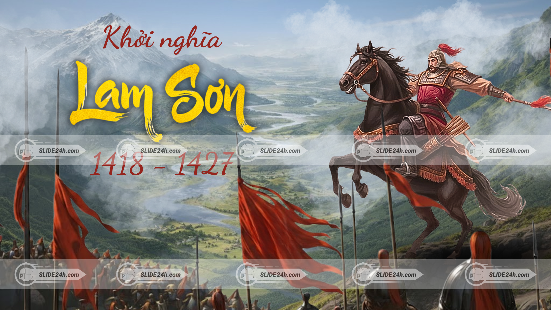 Slide Khởi Nghĩa Lam Sơn