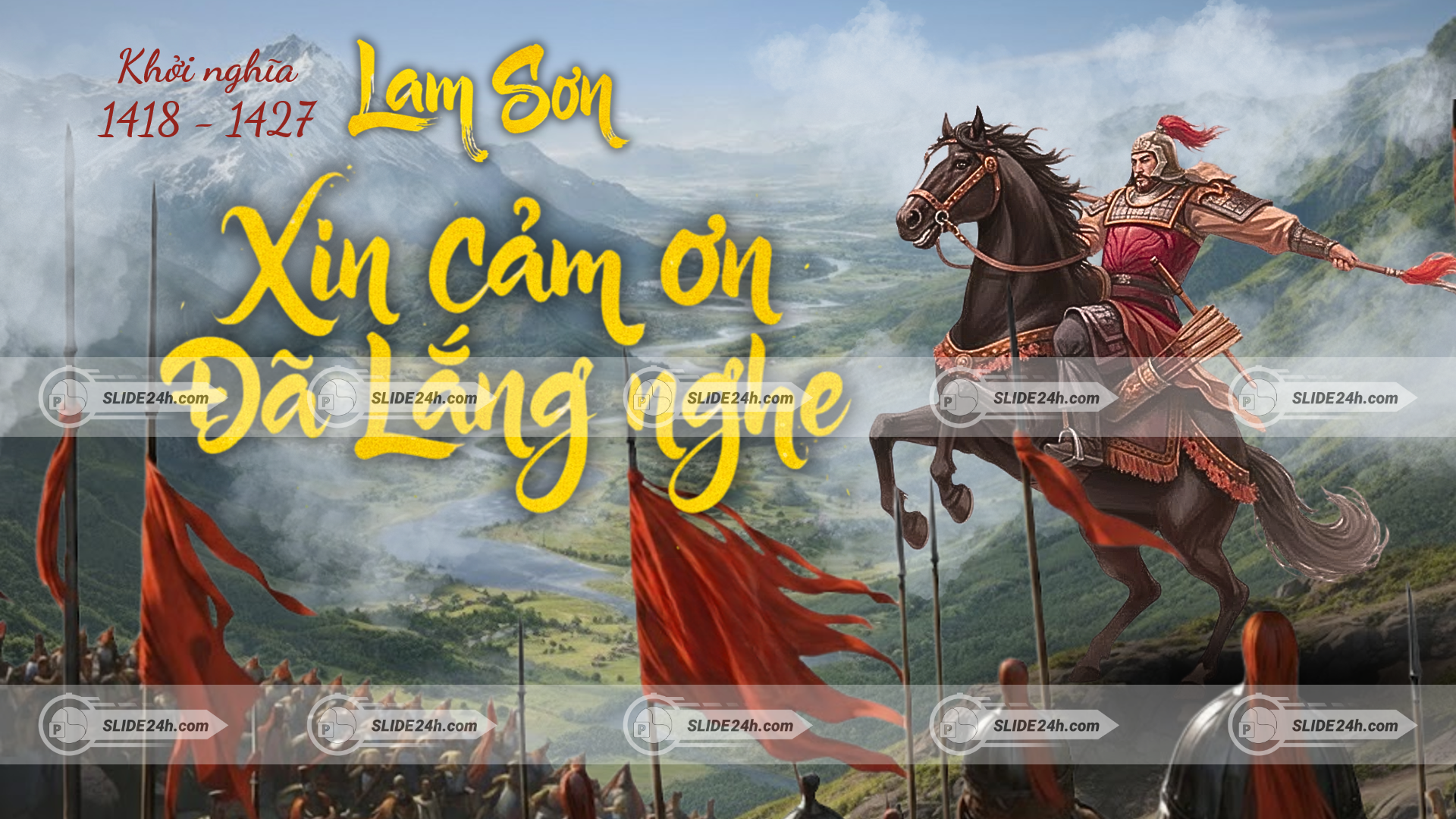 Slide Khởi Nghĩa Lam Sơn