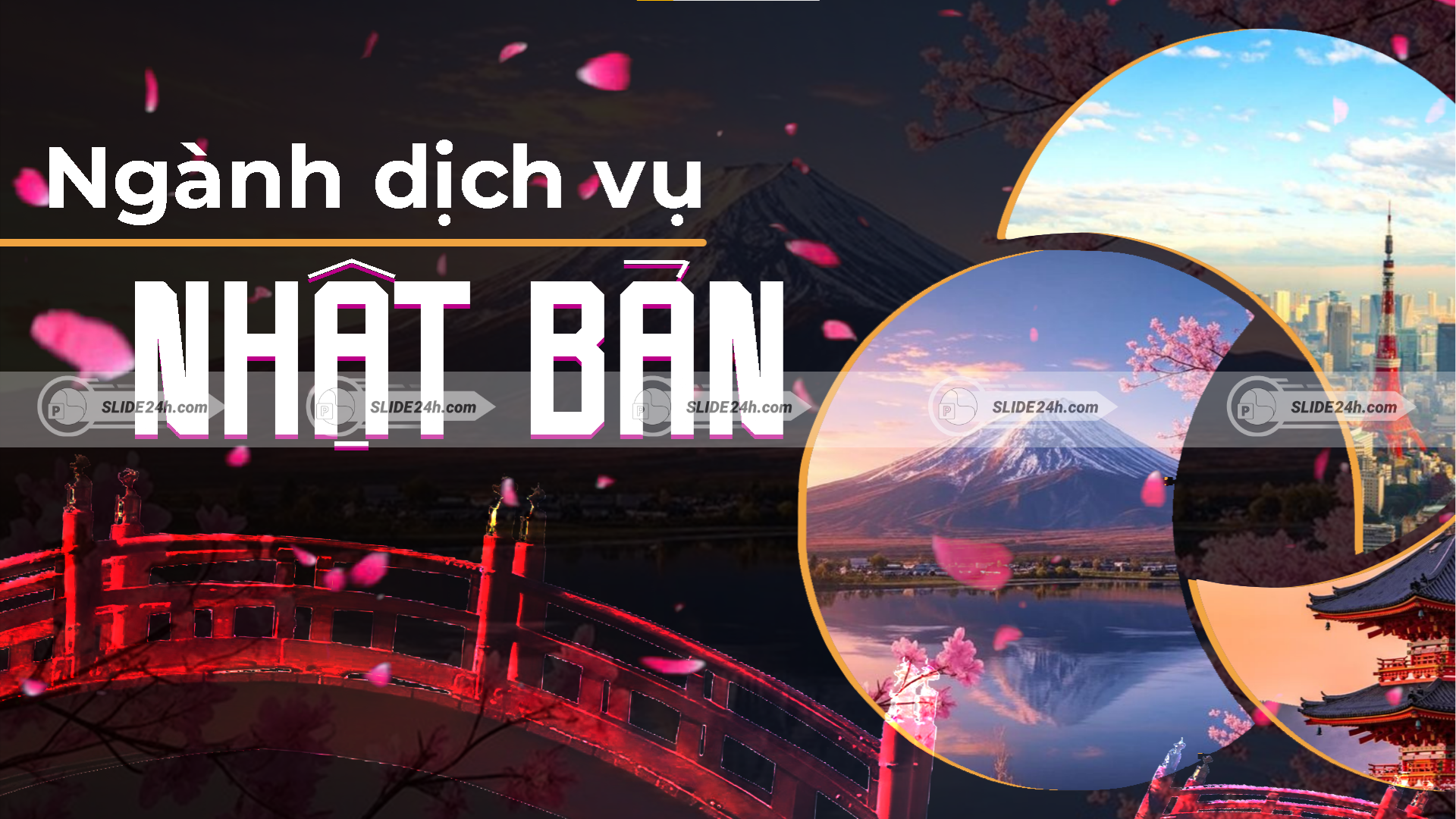Slide ngành dịch vụ của Nhật Bản