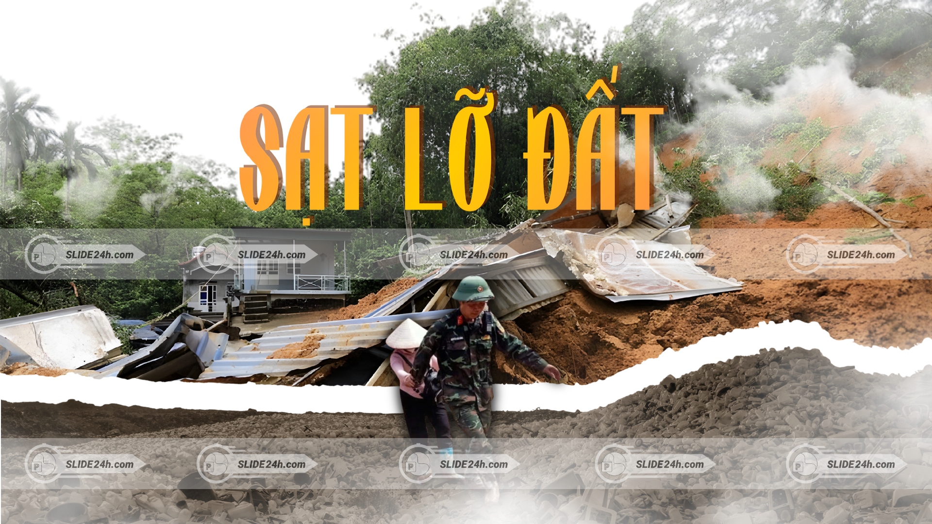 Slide Sạt Lở Đất