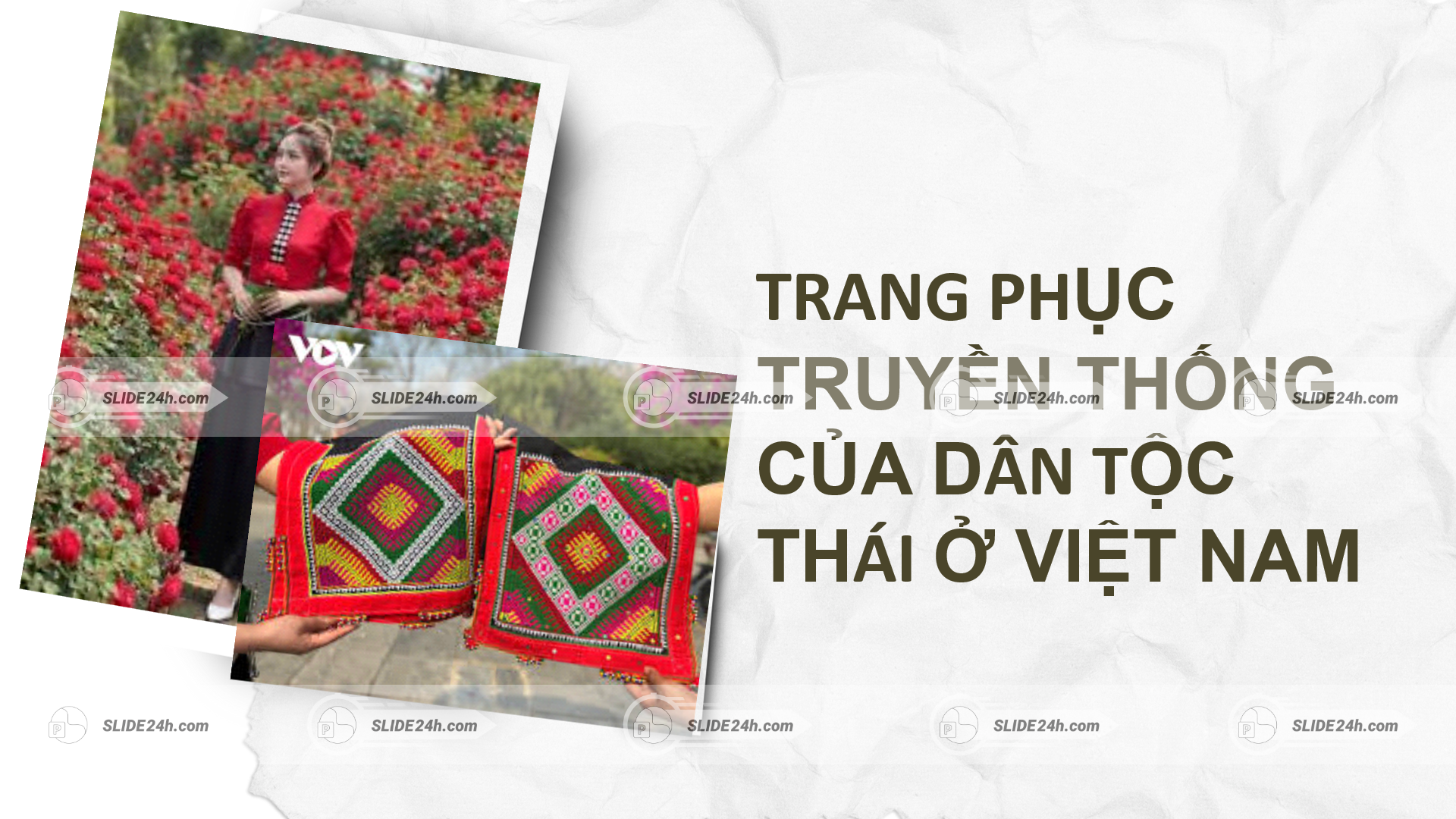 Slide Trang Phục Truyền Thống Của Dân Tộc Thái 
