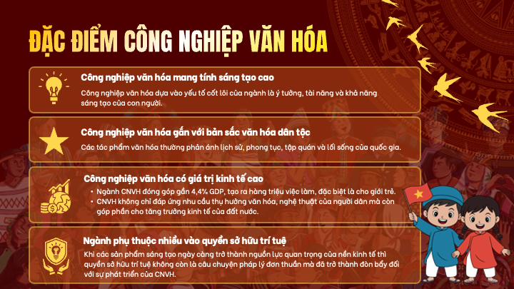 slide vai trò công nghiệp văn hóa với phát triển kinh tế Việt Nam