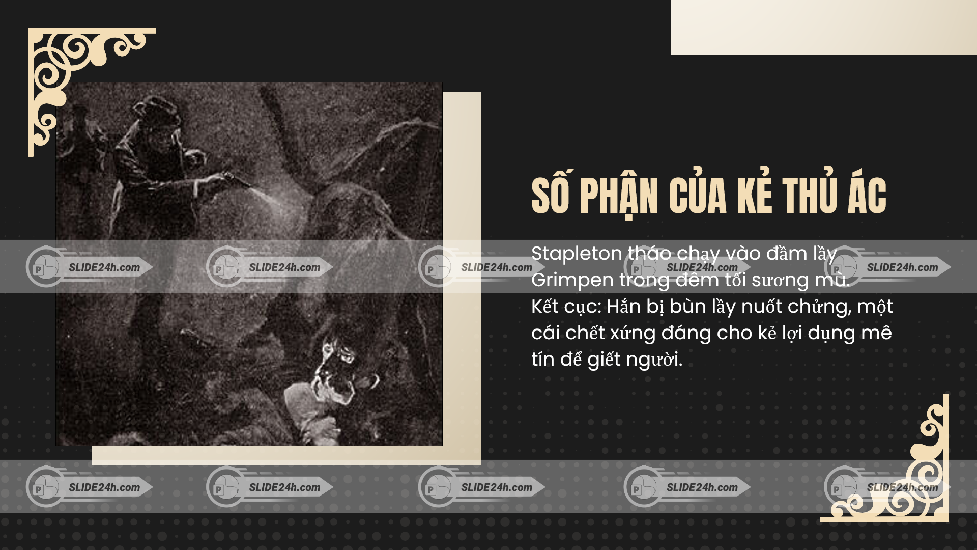 số phận của stapleton trong con chó nhà họ baskerville