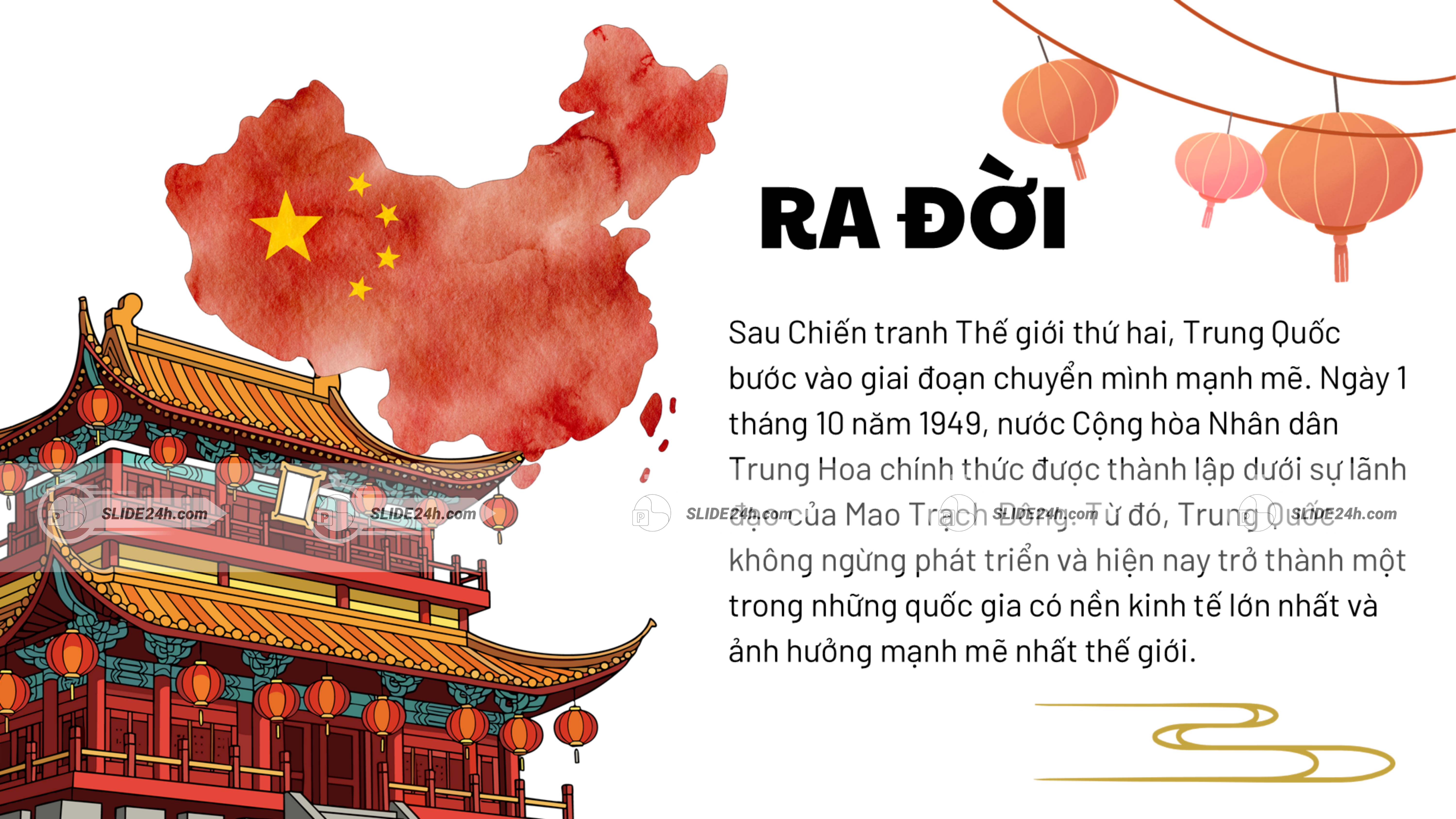sự ra đời của trung quốc