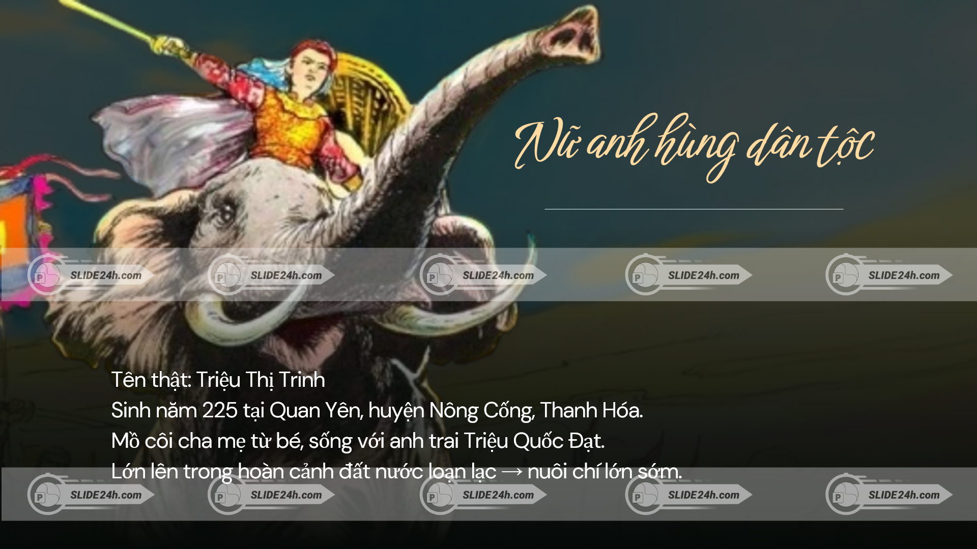 tên thật của Bà Triệu