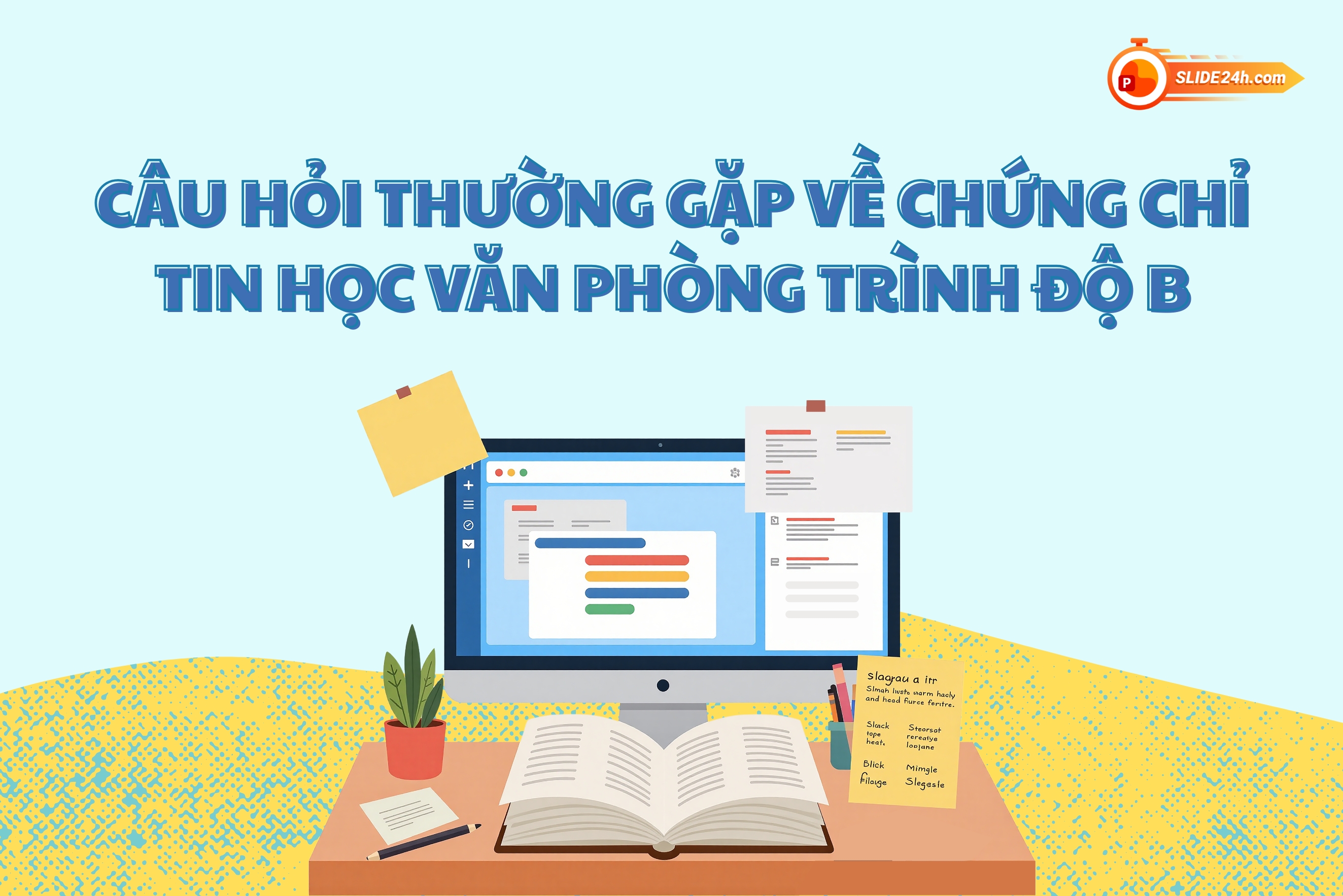Thắc mắc phổ biến về chứng chỉ tin học văn phòng trình độ B.