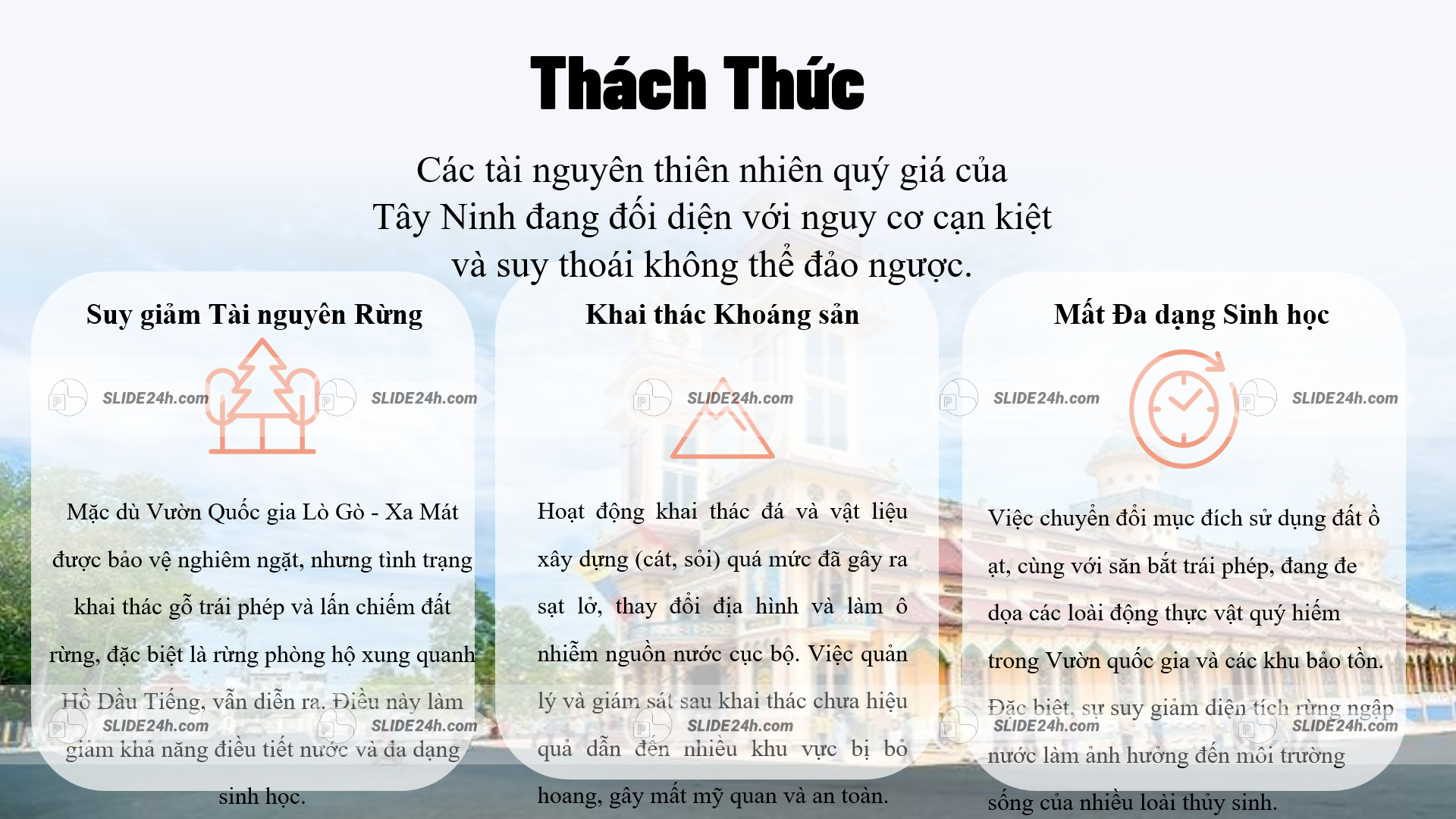 thách thức môi trường tây ninh với suy giảm tài nguyên rừng khai thác khoáng sản và mất đa dạng sinh học
