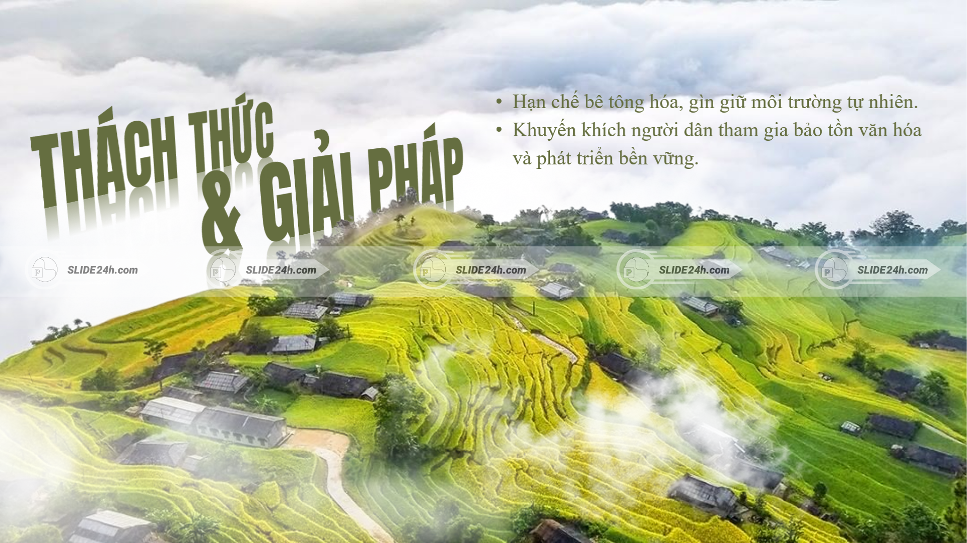 thách thức và giải pháp du lịch tây bắc bảo tồn thiên nhiên phát triển bền vững