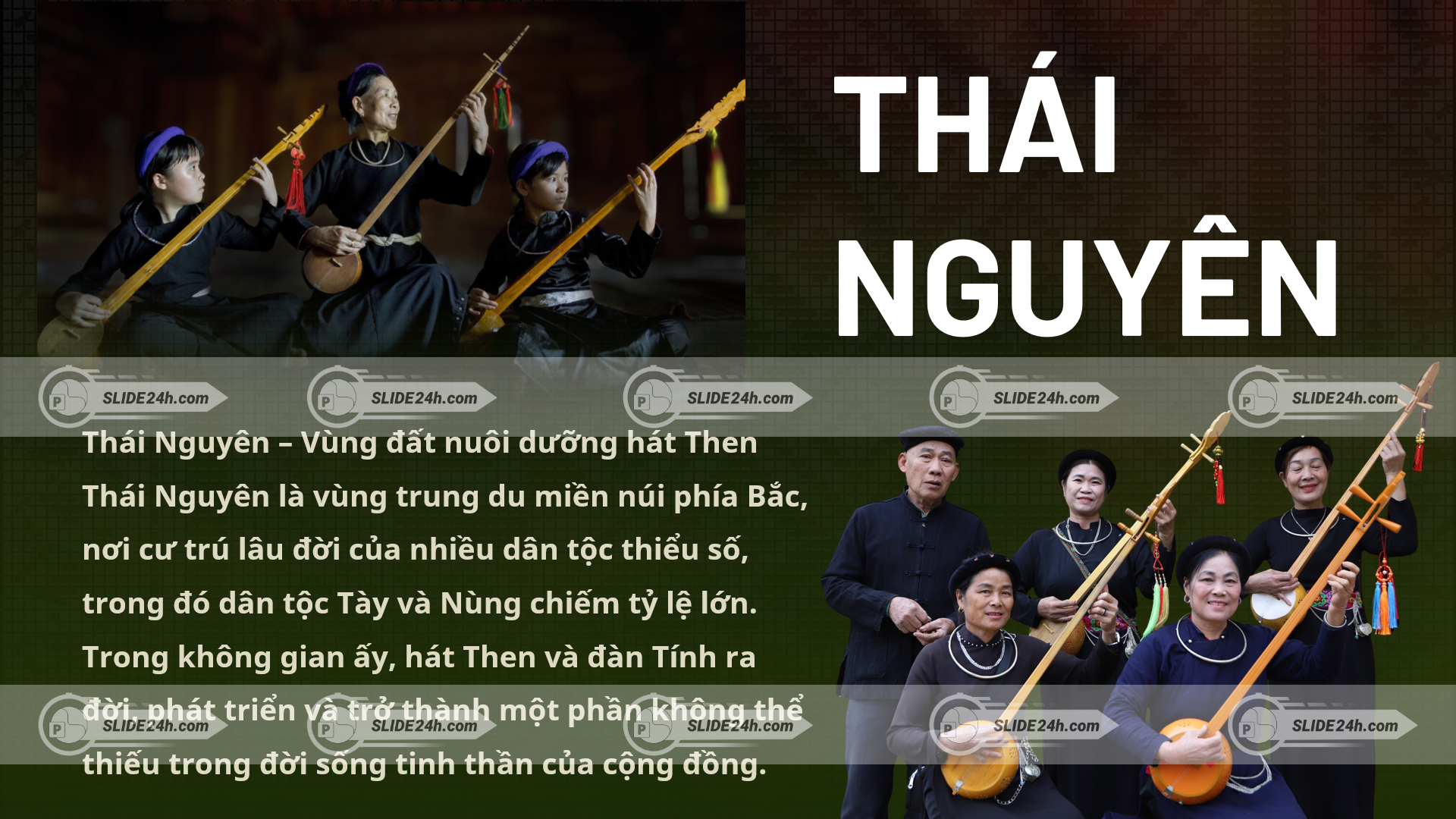 thái nguyên vùng đất hát then nghệ nhân nhiều thế hệ biểu diễn đàn tính gìn giữ văn hóa dân tộc