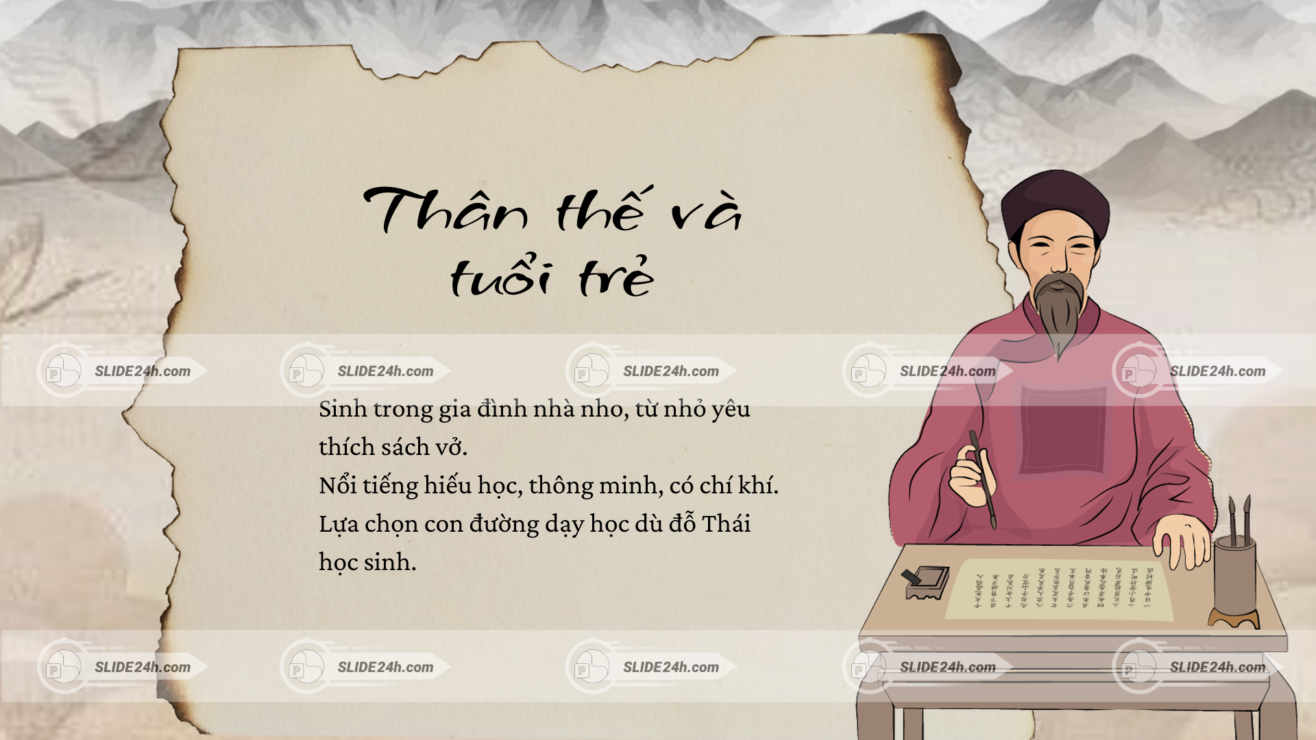 Thân thế và tuổi trẻ của Chu Văn An