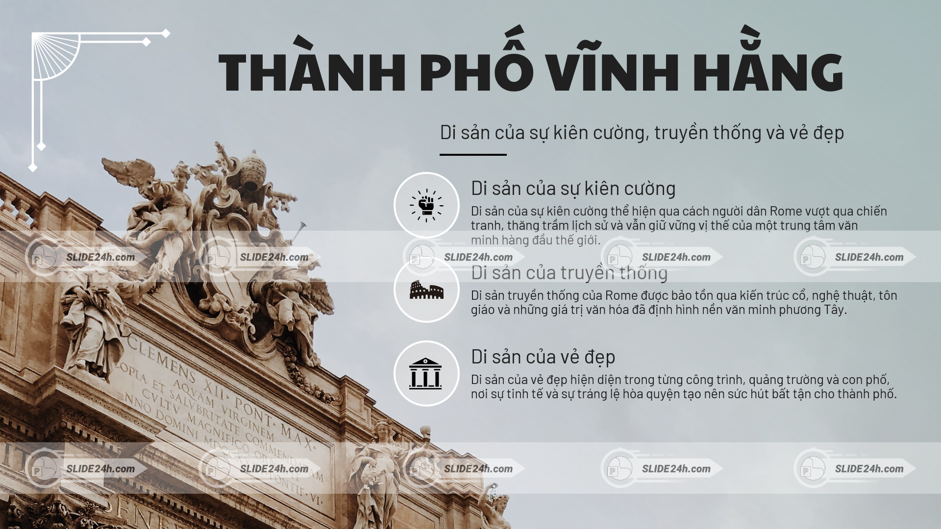 Thành phố vĩnh hằng Rome