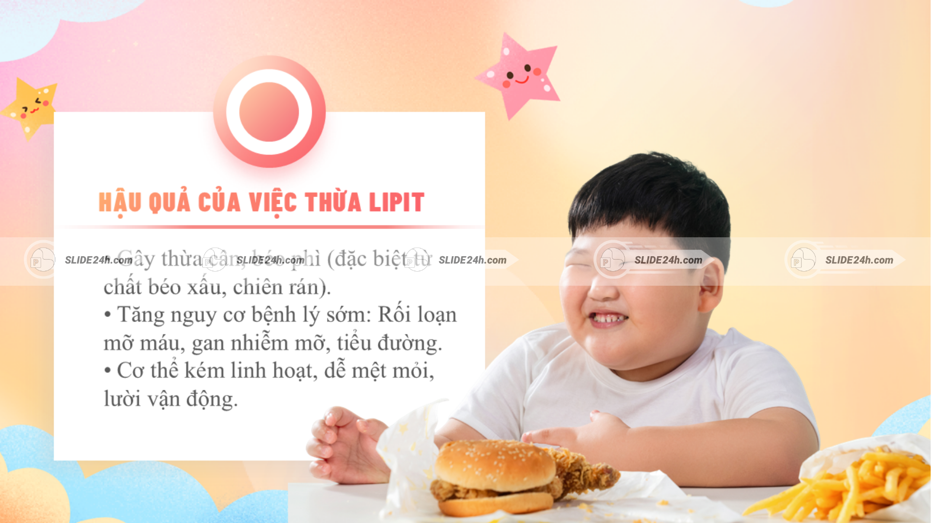 Thừa lipit và nguy cơ rối loạn sức khỏe sớm.