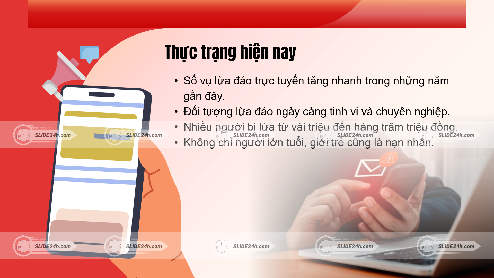 Thực trạng lừa đảo online hiện nay