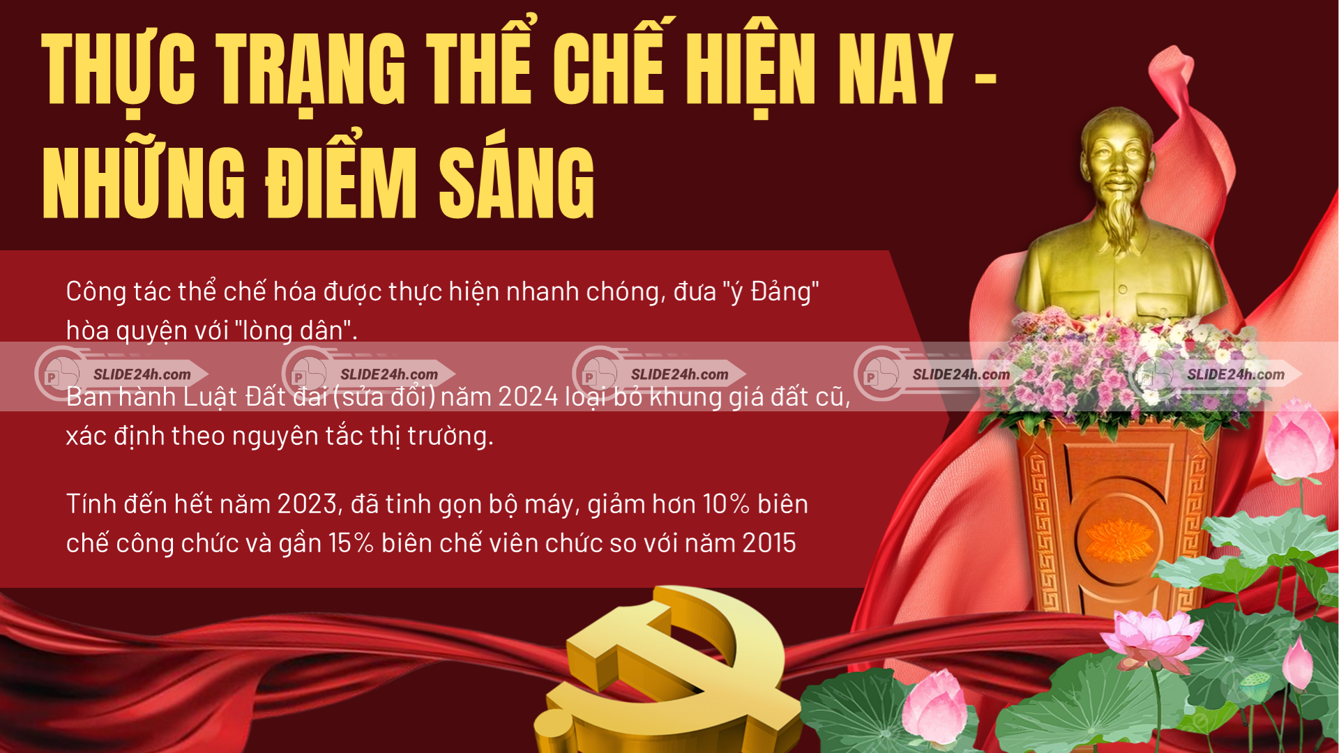 Thực trạng thể chế ở Việt Nam hiện nay