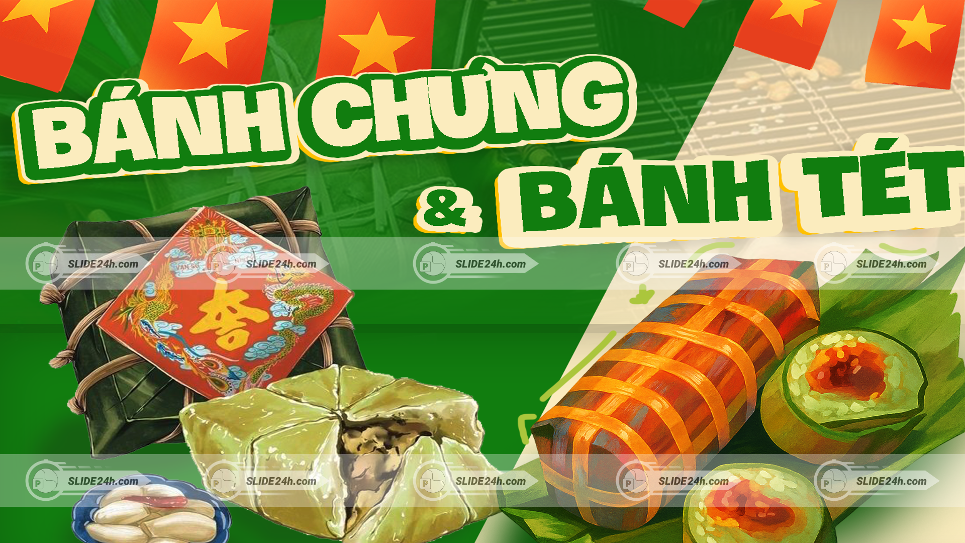 thuyết trình về bánh chưng bánh tét