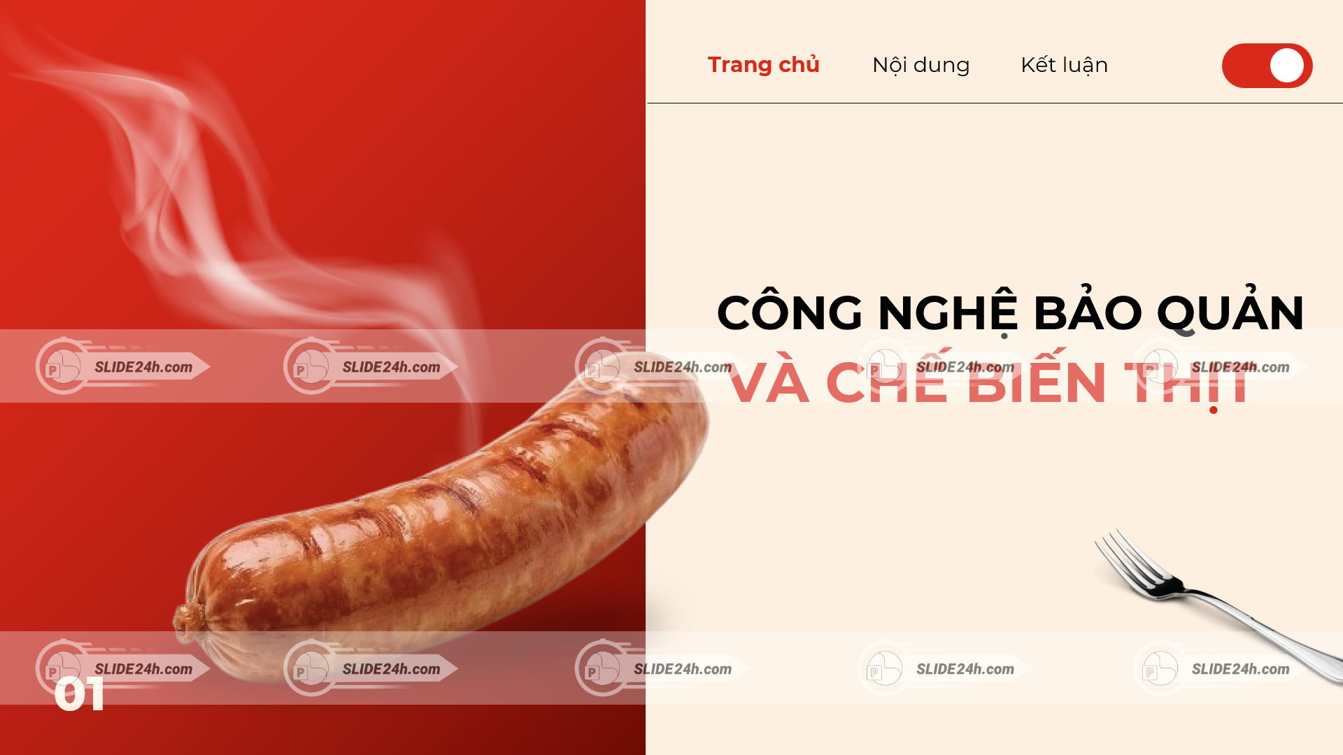 thuyết trình về xúc xích đức
