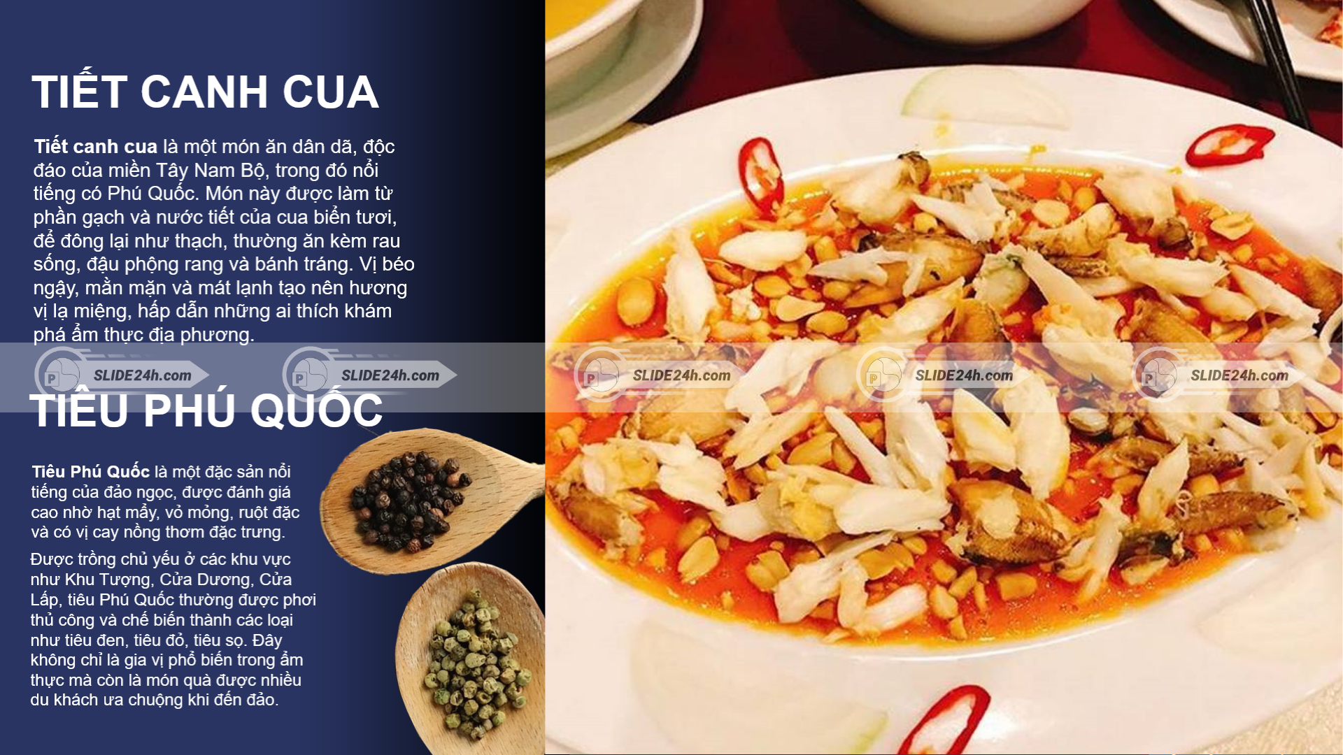 tiết canh cua