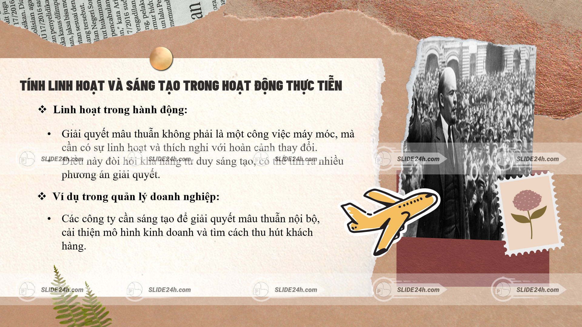 Tính linh hoạt và sáng tạo trong hoạt động thực tiễn