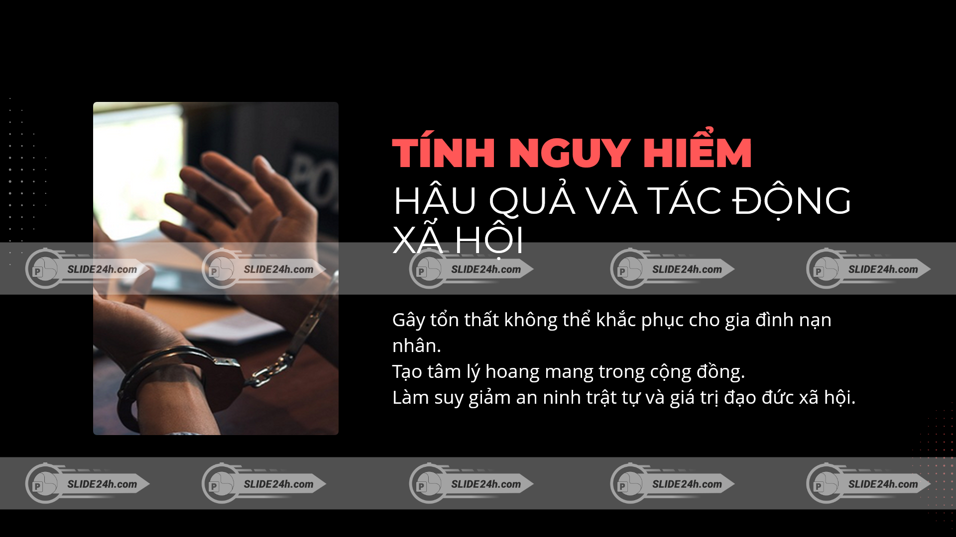 Tính nguy hiểm của hành vi tước đoạt tính mạng