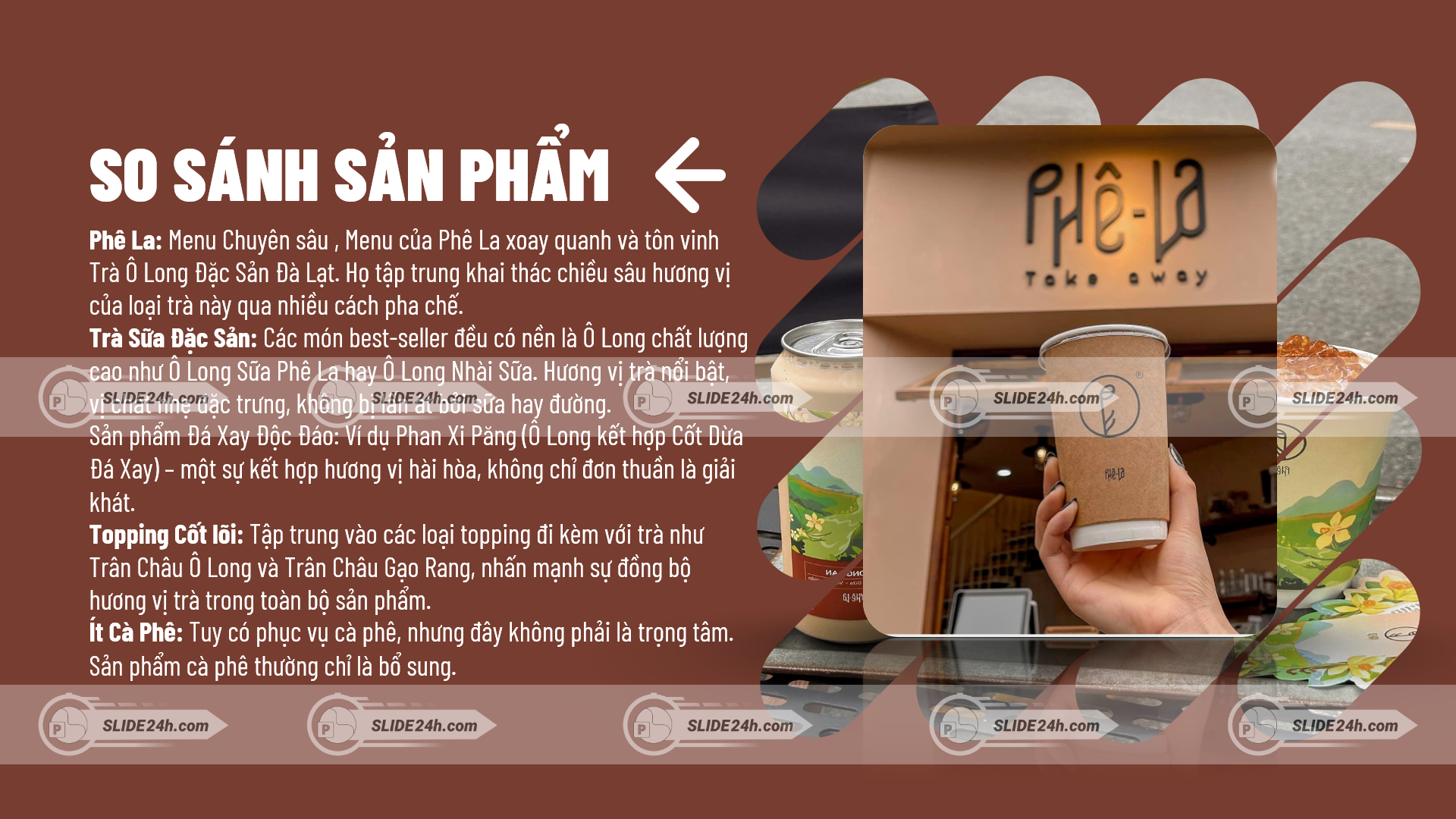 tổng quan sản phẩm Phê La