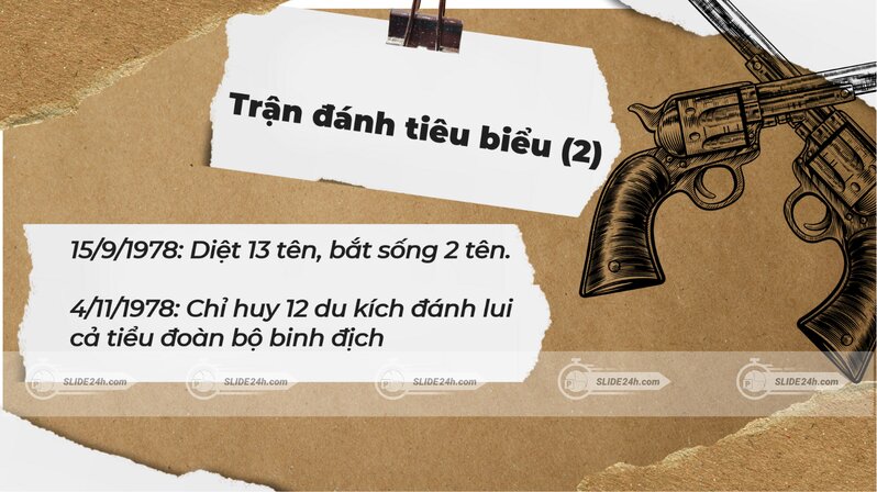 trận đánh tiêu biểu