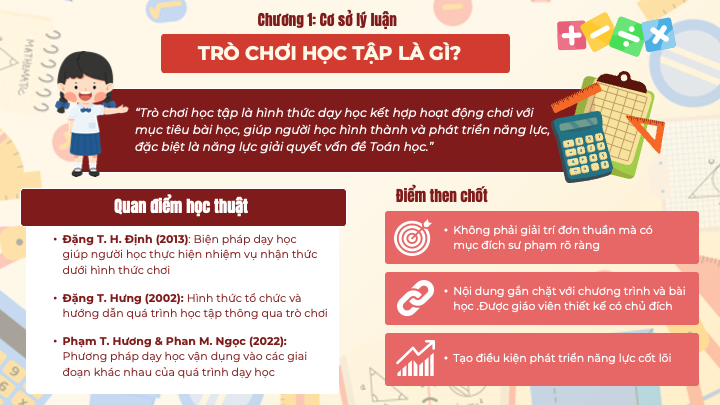 trò chơi học tập là gì trong vận dụng trò chơi vào dạy học môn toán thcs