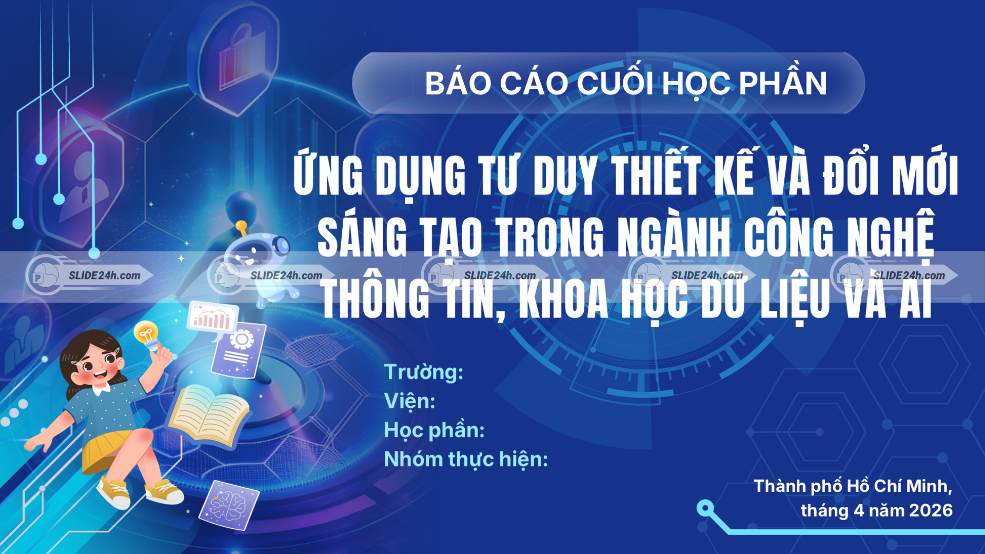 Ứng dụng tư duy thiết kế trong công nghệ, khoa học dữ liệu và AI.