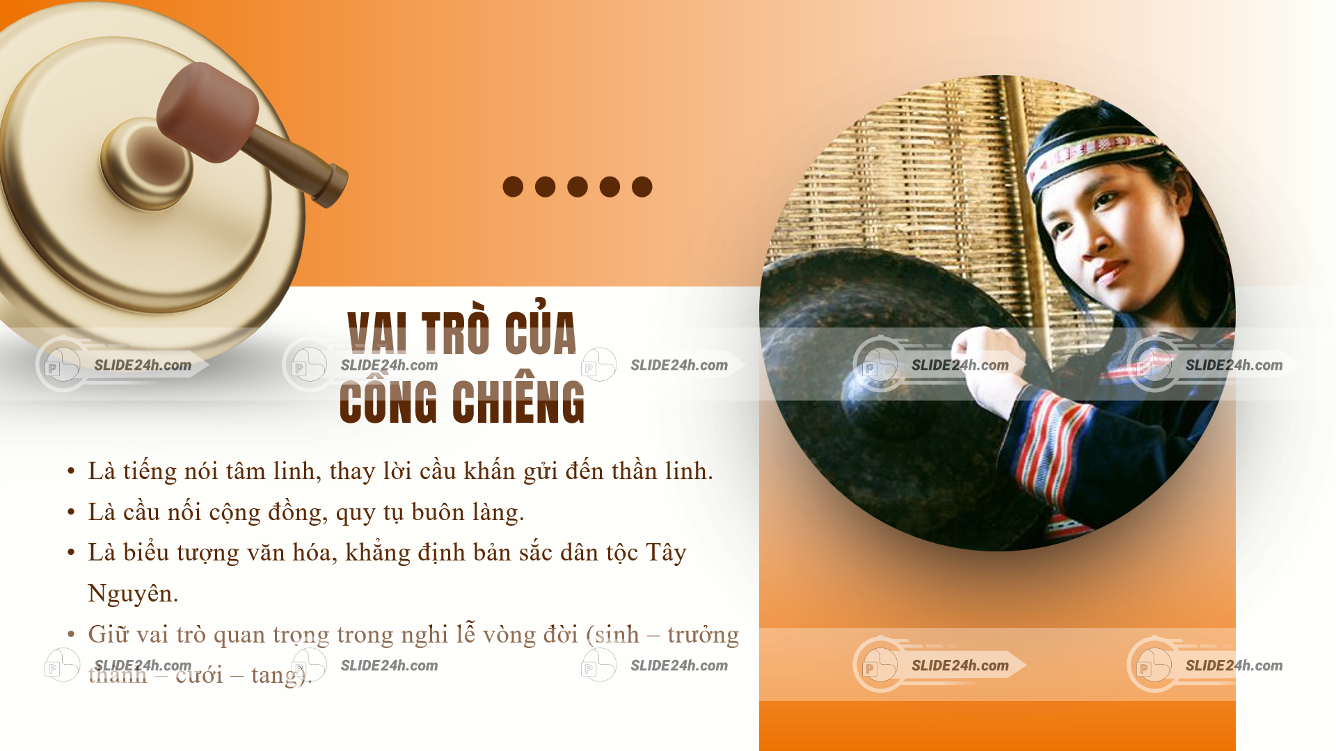 vai trò của cồng chiêng trong đời sống tâm linh và văn hóa tây nguyên